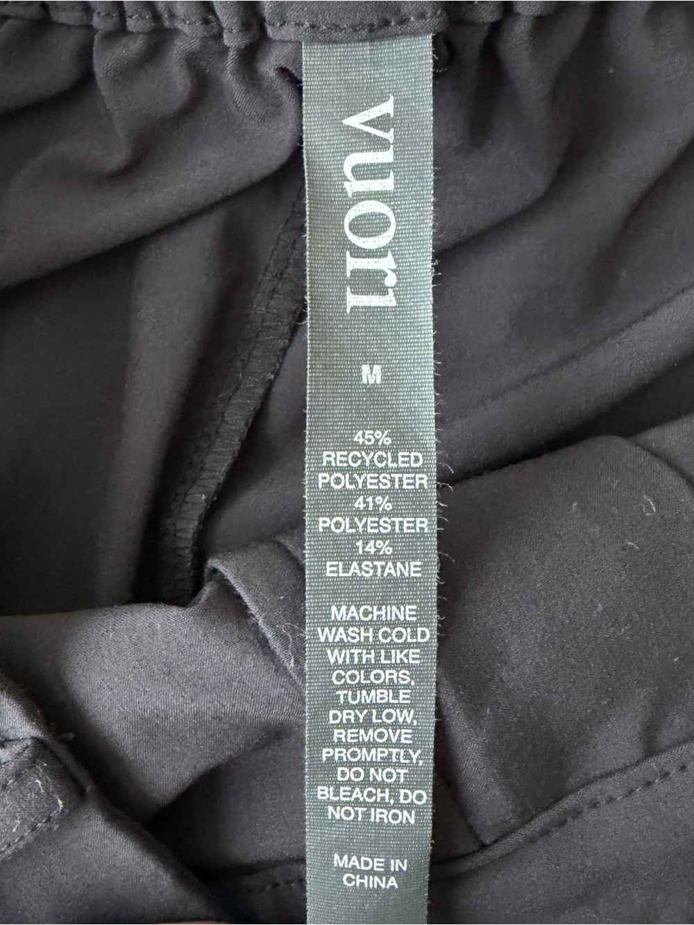 Vuori Black Gray Villa Trouser High Rise Pants First Release - Picture 7 of 9